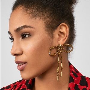 Bauble Bar nicolette bow earrings